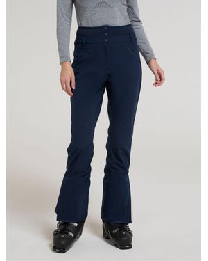 Mountain Warehouse Avalanche High-Waisted Slim Fit Snow Ski Pants - Blue