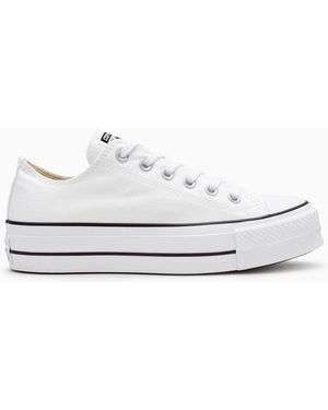 Converse Platform Lift Chuck Ox Trainers - White