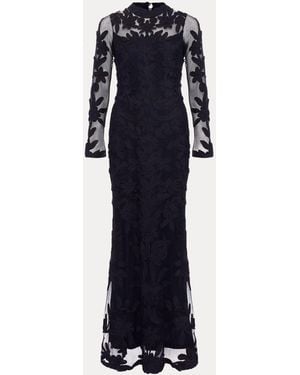 Phase Eight Petite Geneve Tapework Maxi Dress - Blue