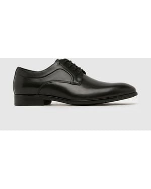 schuh Rail Leather Derby Shoes - White