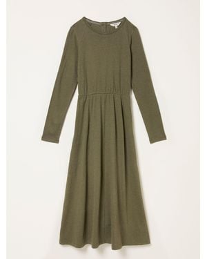 FatFace Fatface Jonie Jersey Midi Dress - Green