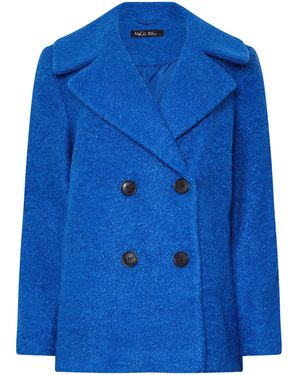 M Com Boucle Peacoat - Blue
