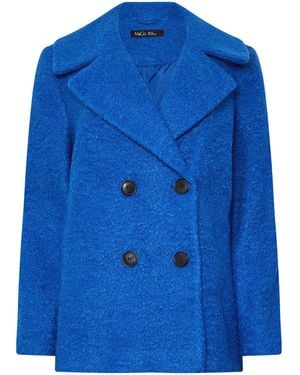 M Com Boucle Peacoat - Blue