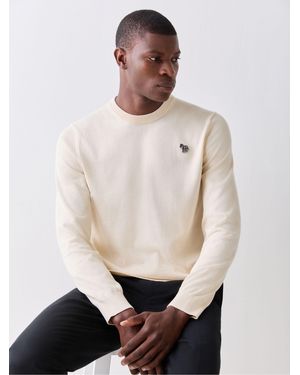 Paul Smith Crew Neck Sweater - White