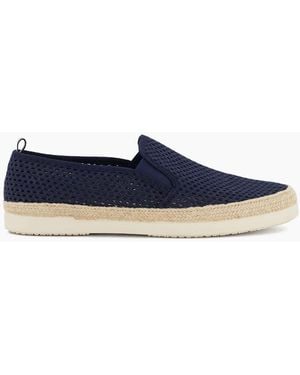 Dune Fisher Mesh Espadrilles Shoes - Blue