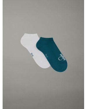 Calvin Klein Monogram Socks 2 Pack - Gray