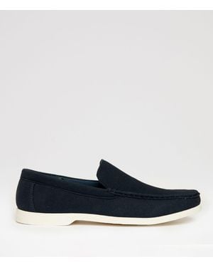 Threadbare Loafers Aus Wildlederimitat - Blau