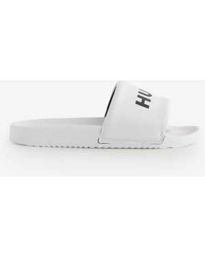 HUGO Timein Logo Sliders - White