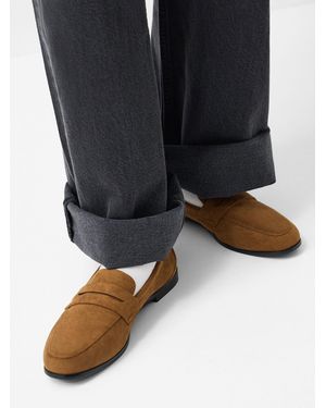 Accessorize Suedette Loafers - Schwarz