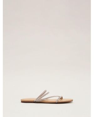 Phase Eight Phase Eight Sparkle Sandals - Natural