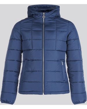 U.S. POLO ASSN. U. S. Polo Assn U. S. Polo Assn. Quilted Hooded Puffer Coat - Blue