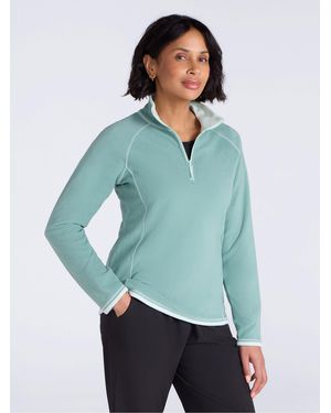 Mountain Warehouse Montana Half Zip Fleece - Green