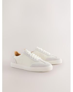 Next Smart Casual Sneakers - Natural