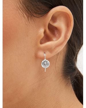 Next Sparkle Drop Earrings - Brown