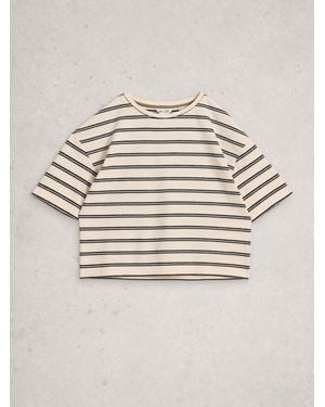 White Stuff Stuff Natural Katya Stripe T-Shirt