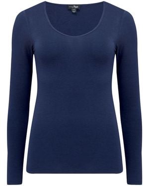 Pour Moi Long Sleeve Second Skin Thermal - Blue