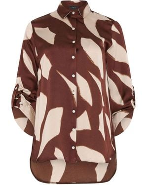 M Com Tab Sleeve Shirt - Pink