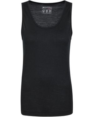 Mountain Warehouse Merino Thermal Vest Top - Black