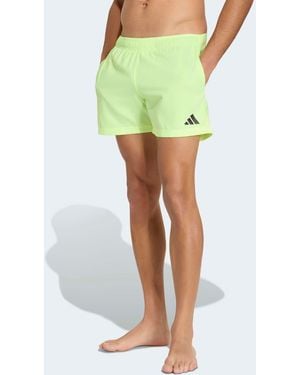 adidas 5 Inch Swim Shorts - Green