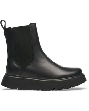 Birkenstock Leather Theda Chelsea Boots - Black