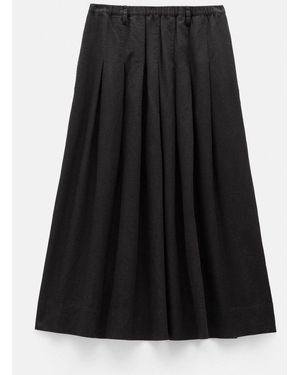 Hush Blend Petunia Wide Leg Skirts - Schwarz