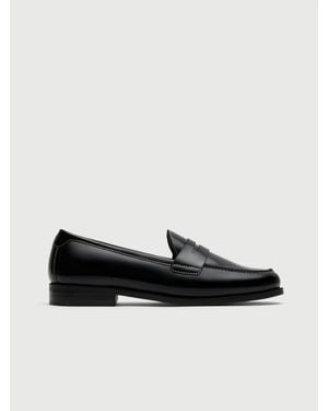 Walk London Torbole Saddle Loafers - Black
