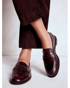 Boden Nya Penny Loafers - Black