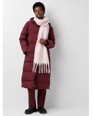 Sweaty Betty Malbec Nimbus Longline Waterproof Puffer - Red