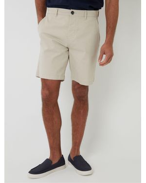 Threadbare Stretch Chino Shorts - Natural