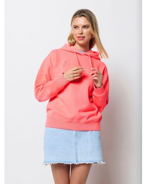 Scamp & Dude Washed Ultimate Hoodie - Red