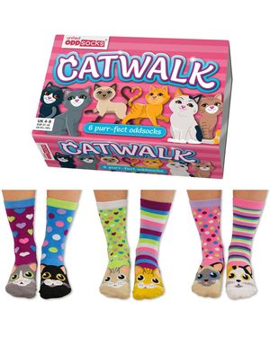 United Oddsocks United Odd Socks Catwalk Socks - White