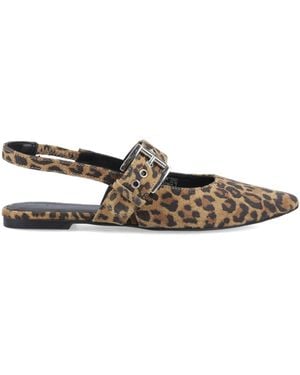 Hush Puppies Diya Buckle Mary Jane Shoes - Brown