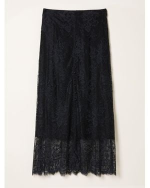 FatFace Fatface Nancy Lace Midi Skirt - Black