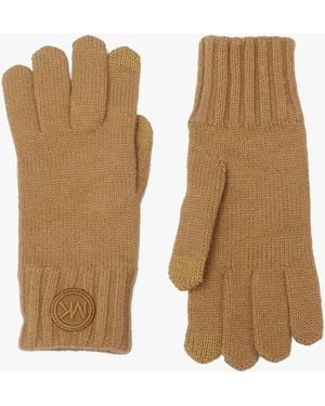 Michael Kors 3D Gloves - Natural