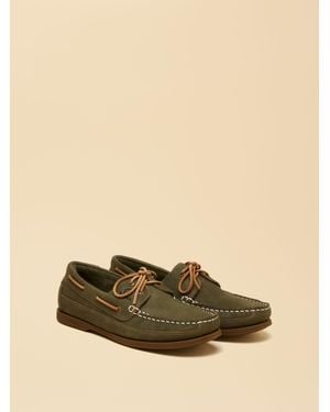 Joules X Chatham Cove Deck Shoes - Natural
