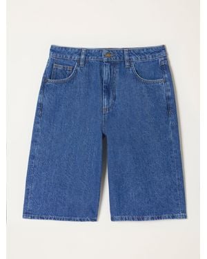 FatFace Fatface Jordan Longline Denim Shorts - Blue