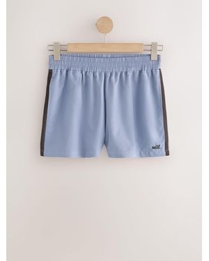 Self Side Stripe Shorts - Blau