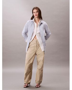 Calvin Klein Soft Nylon Parachute Pants - Multicolor