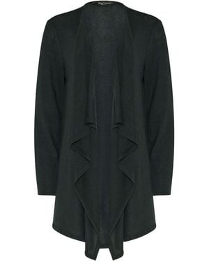 M Com Waterfall Cardigan - Blue