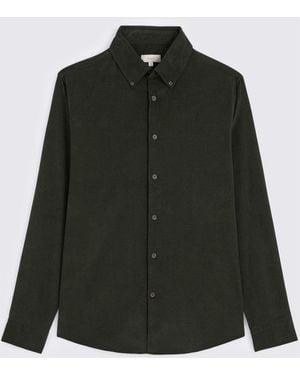 Moss Button Down Corduroy Shirt - Grün