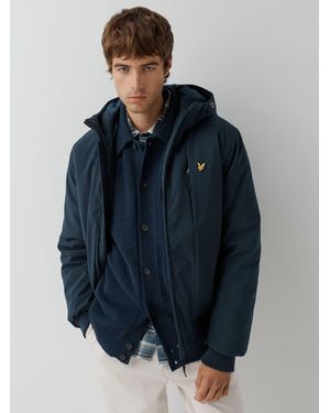 Lyle & Scott Wadded Softshell Jacket - Blue