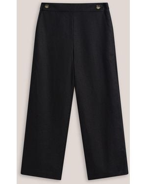 Hobbs Josephine Linen Pants - Black