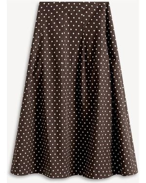 Hobbs Antonella Skirt - Brown