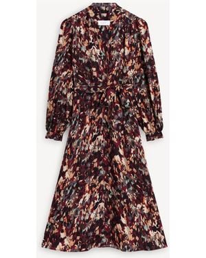 Hobbs Petite Elin Dress - Red