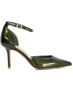 Dune Calmness Pointed Back Counter Court Shoes - Green