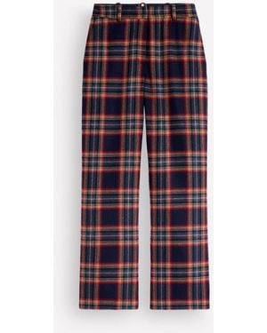 Boden Fitzrovia Wool Blend Pants - Blue