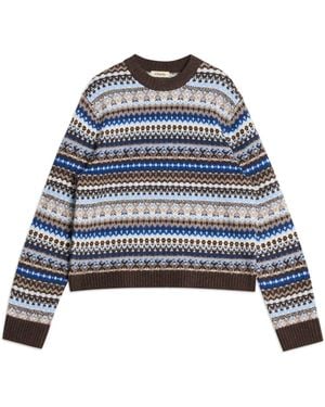 Albaray Fairisle Sweater - Blue