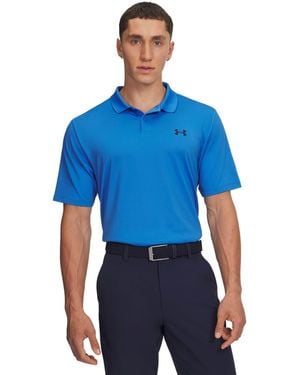 Under Armour Matchplay Short Sleeve Polo Shirt - Blue