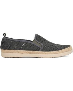 Dune Fisher Mesh Espadrilles Shoes - Gray