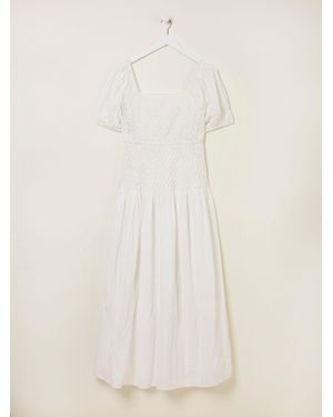 FatFace Fatface Bryn Beeble Dress - Natural